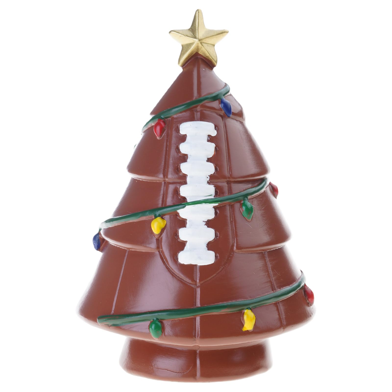 Linvimia E Resin Football Christmas Ornament For Sports, Festiv Tre & Hom Holiday Decorations Sports Themed Christmas Tre Accessories