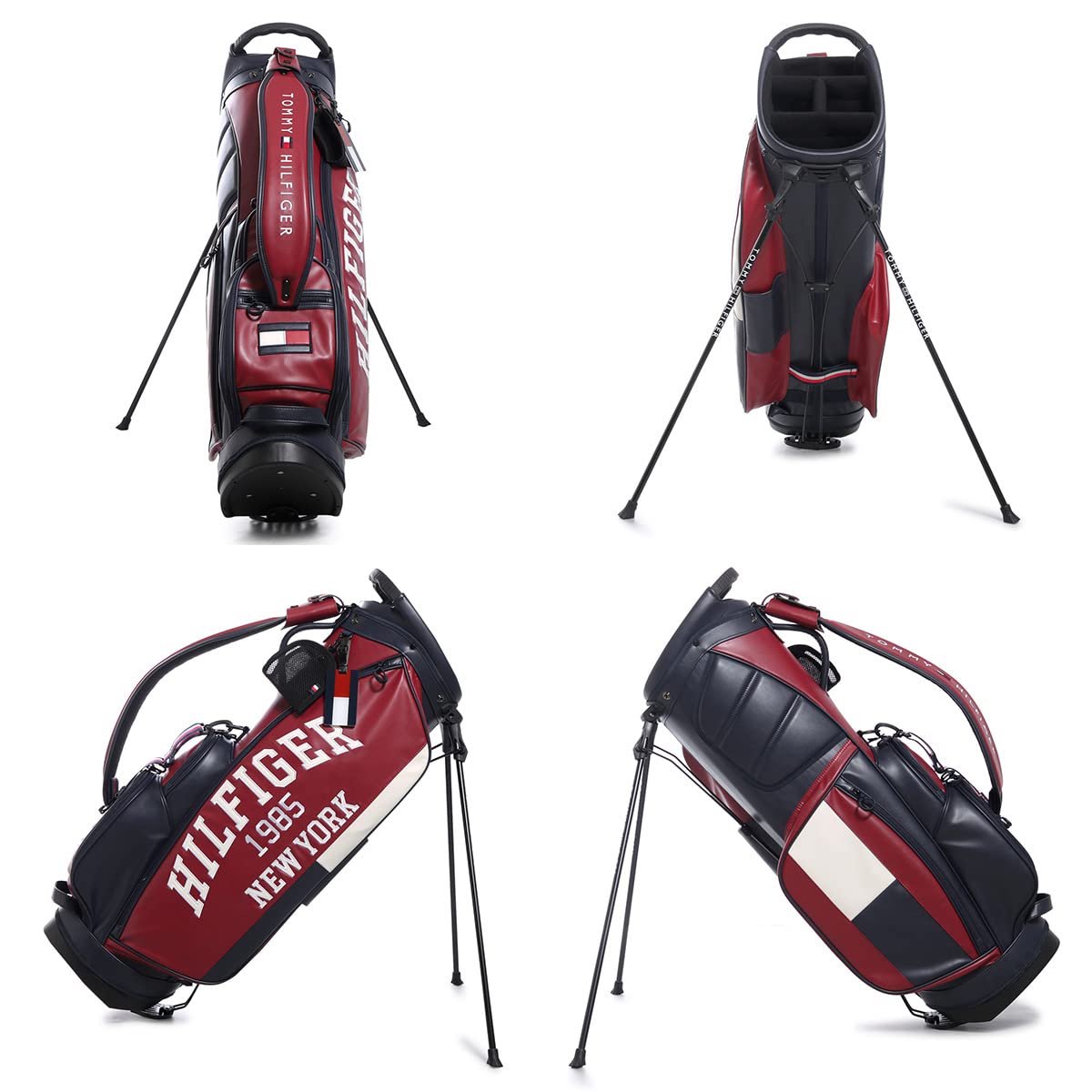 Amazon | [トミーヒルフィガー] ゴルフ キャディバッグ スタンド型 4