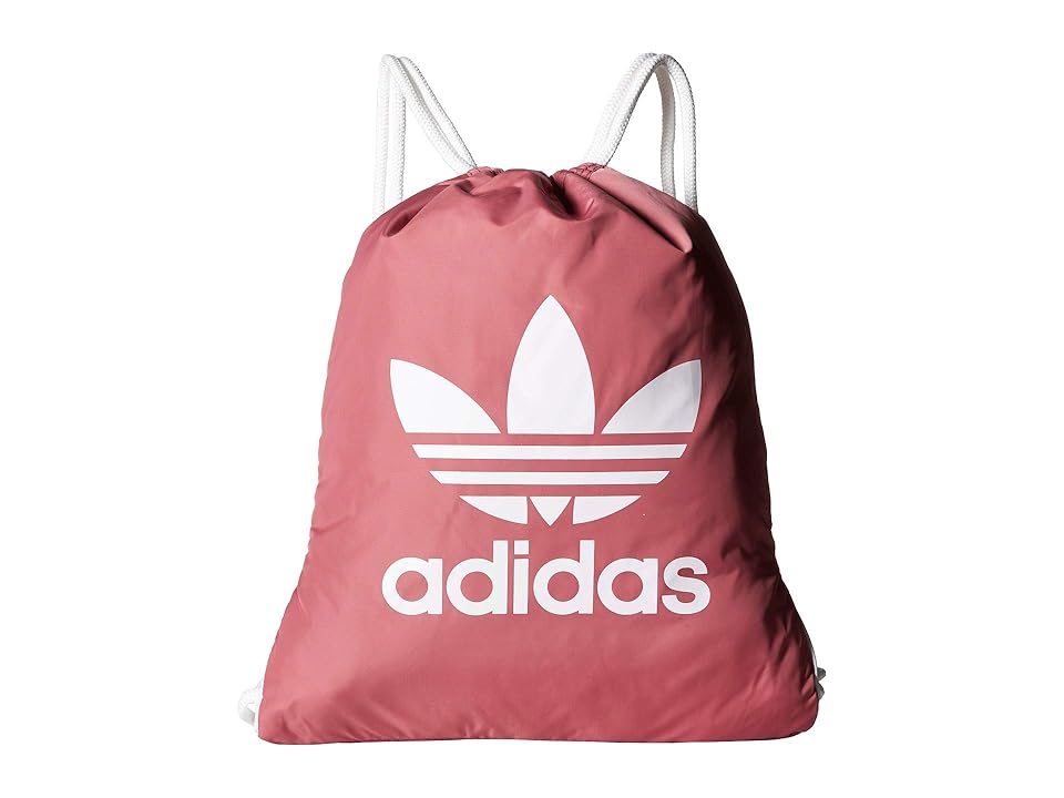 

adidas Originals Originals Trefoil Sackpack (Trace Maroon Pink/White) Bags