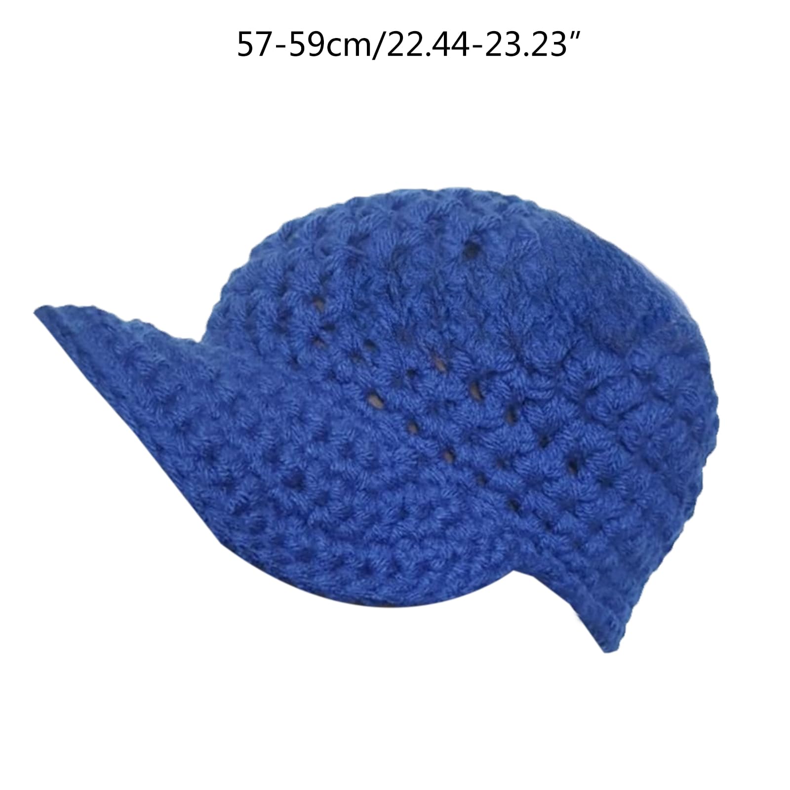 Berretto da Baseball Unisex Design all ' Uncinetto Cappello Traspirante e Resistente per la Estate Cappello da Ciclismo con Visiera Regolabile per Adulti all ' Aperto Cappelli per da