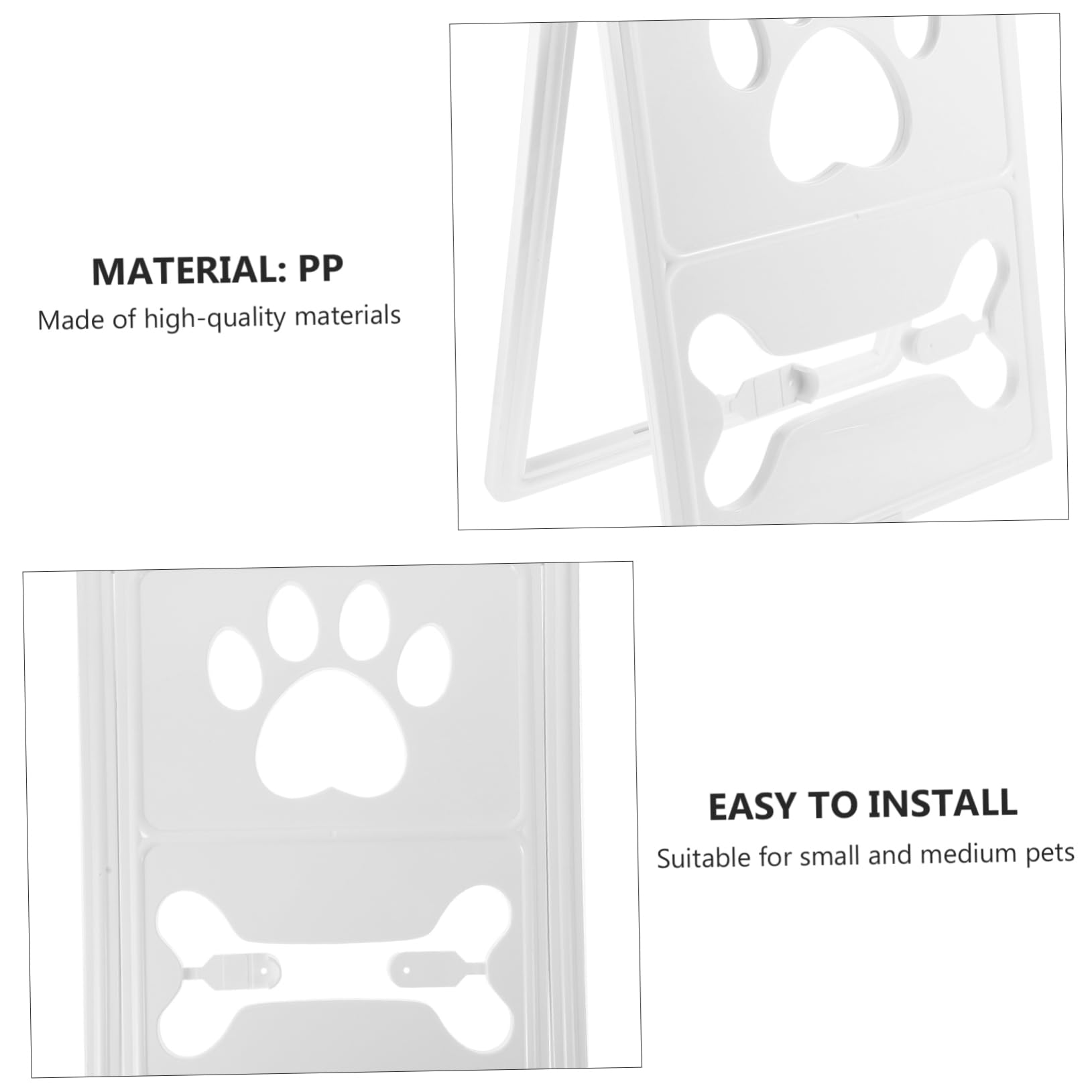 Sosoport Puerta Mosquitera Magnética para Mascotas Colgante para Perros y Gatos Pequeños para Ventanas