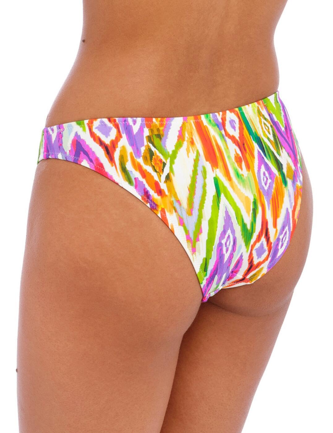Freya - Bas de Bikini échancré imprimé coloré Tusan Beach Multi - S
