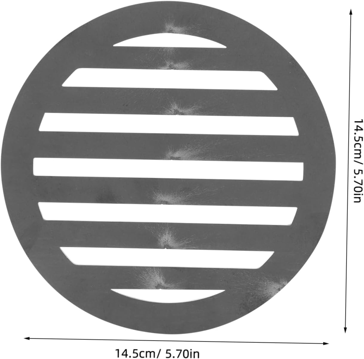 Kisangel Iron Charcoal Plate Replacement 145mm Fire Grate for Grill
