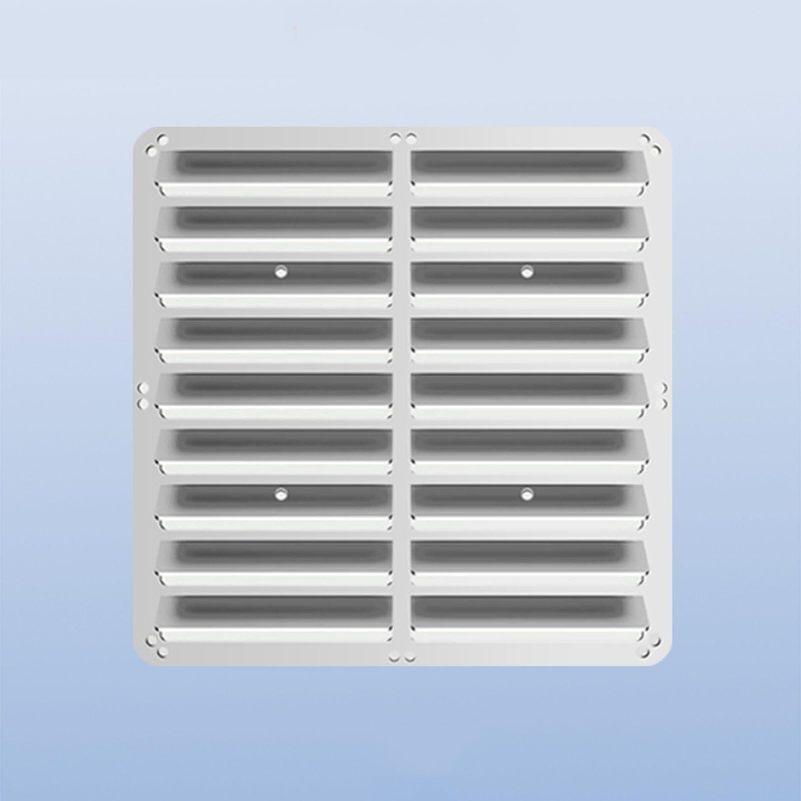 Déflecteur Universel en Acier Inoxydable pour climatiseur, Protection Contre Le Flux d'air Direct, carré 50 x 50 cm, pour la Maison et Le Bureau.