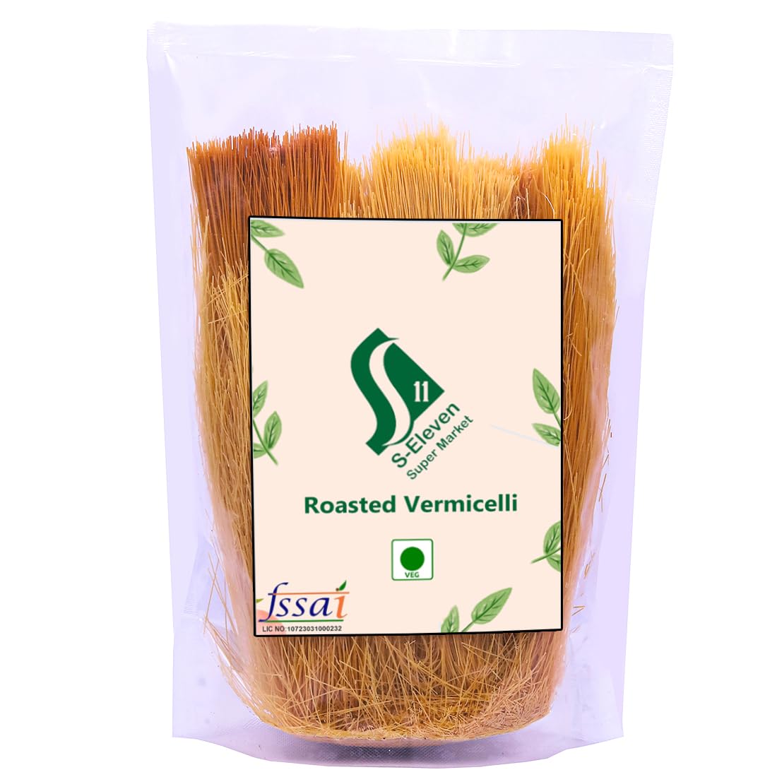 S Eleven Super Market Roasted Seviyan/Natural Vermicelli Semiya/Sevaiya/Sevai/Semoi/Sewai/Sevian 400 gm