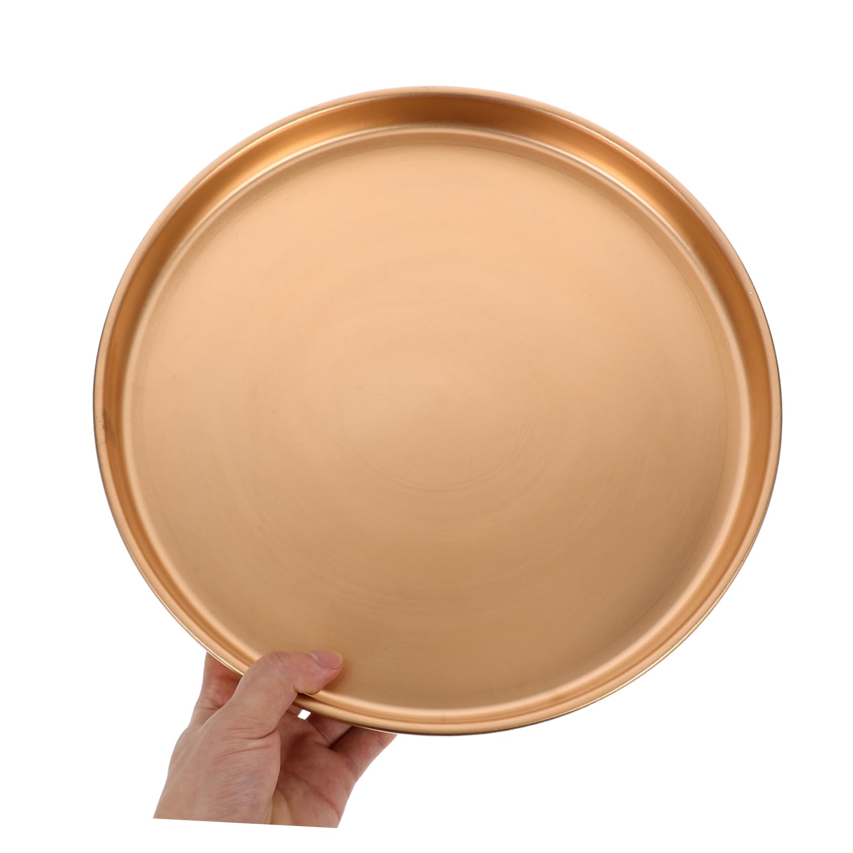 Milisten Ceramiczny Talerz Rośliny Cali Złoty Ceramiczny Podstawka Do Doniczek Okrągły Talerz Wodę Wygodne Rozwiązanie Do Pielęgnacji Roślin Wytrzymała Konstrukcja