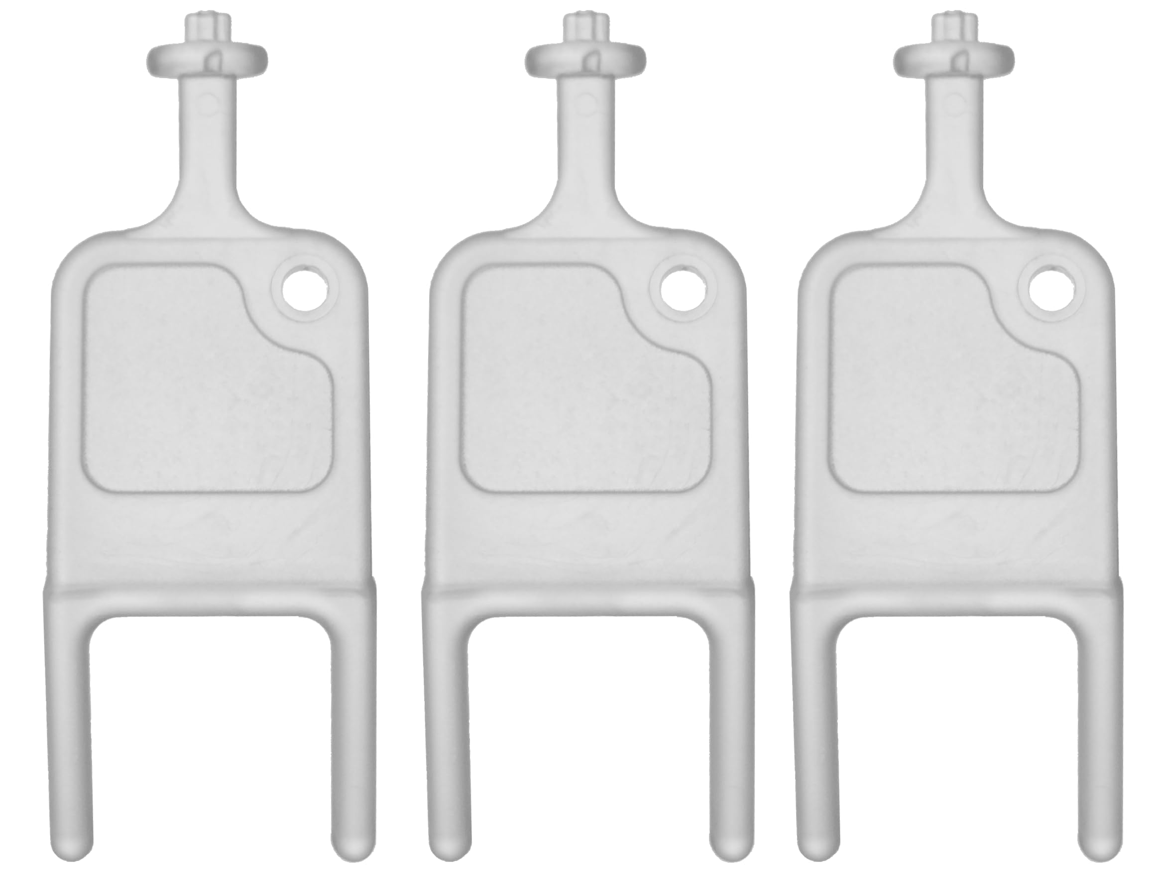Llave de repuesto Jofel C Fold para dispensadores de papel higiénico y toallas de mano, paquete de 3
