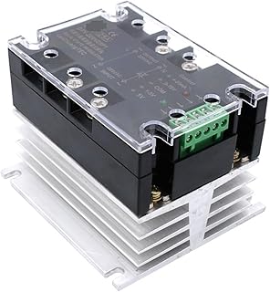 220V 380V 10A 25A 40A Enhanced Single Phase AC Voltage Regulator Module Power Regulator Module with Heat Sink (Color : 40A, Size : 380V)