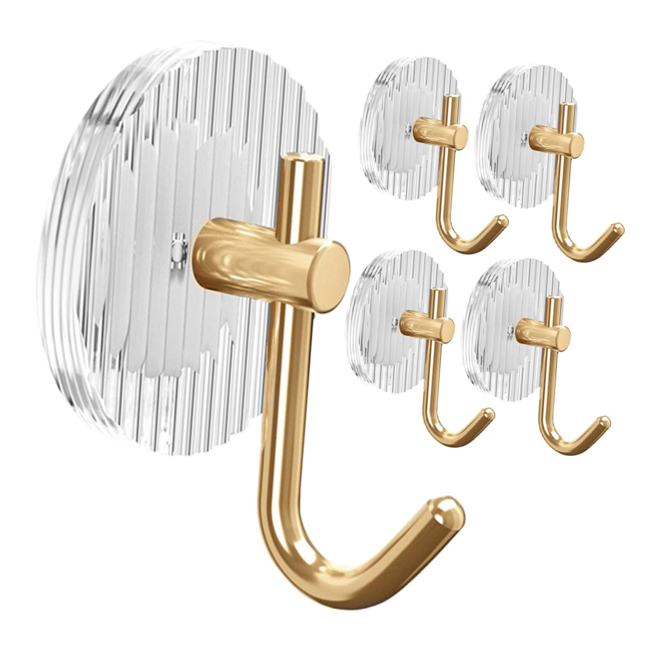 Alipis 15piezas Ganchos Adhesivos Para Toallas Ropa y Llaves Ganchos De Pared Autoadhesivos Para Cocina y Baño Diseño Moderno y Funcional