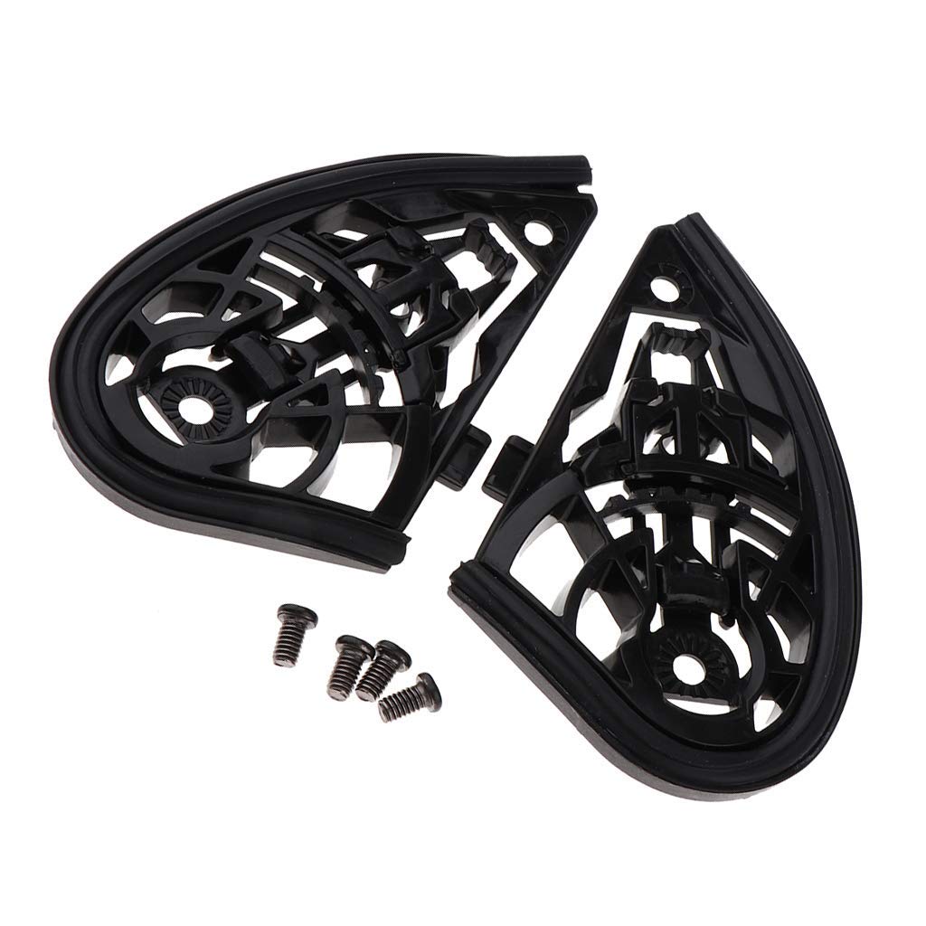 Set di piastra base con schermo protettivo per visiera pivot Tenlacum per caschi AGV K3 K4