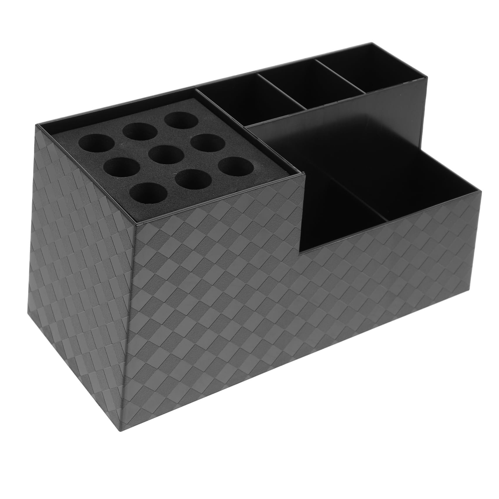 AUTSUPPL Men's Hair Cutting Kit Scissors Holder Hair Styling Tools Organizer Barber Storage Case Abs Durable Box