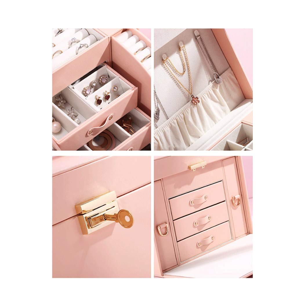 Amazon｜ジュエリーボックスジュエリーオーガナイザー大容量ジュエリー