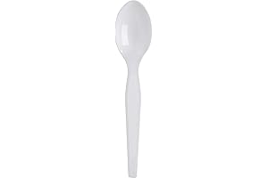 Dixie 6" Heavy-Weight Plastic Teaspoons