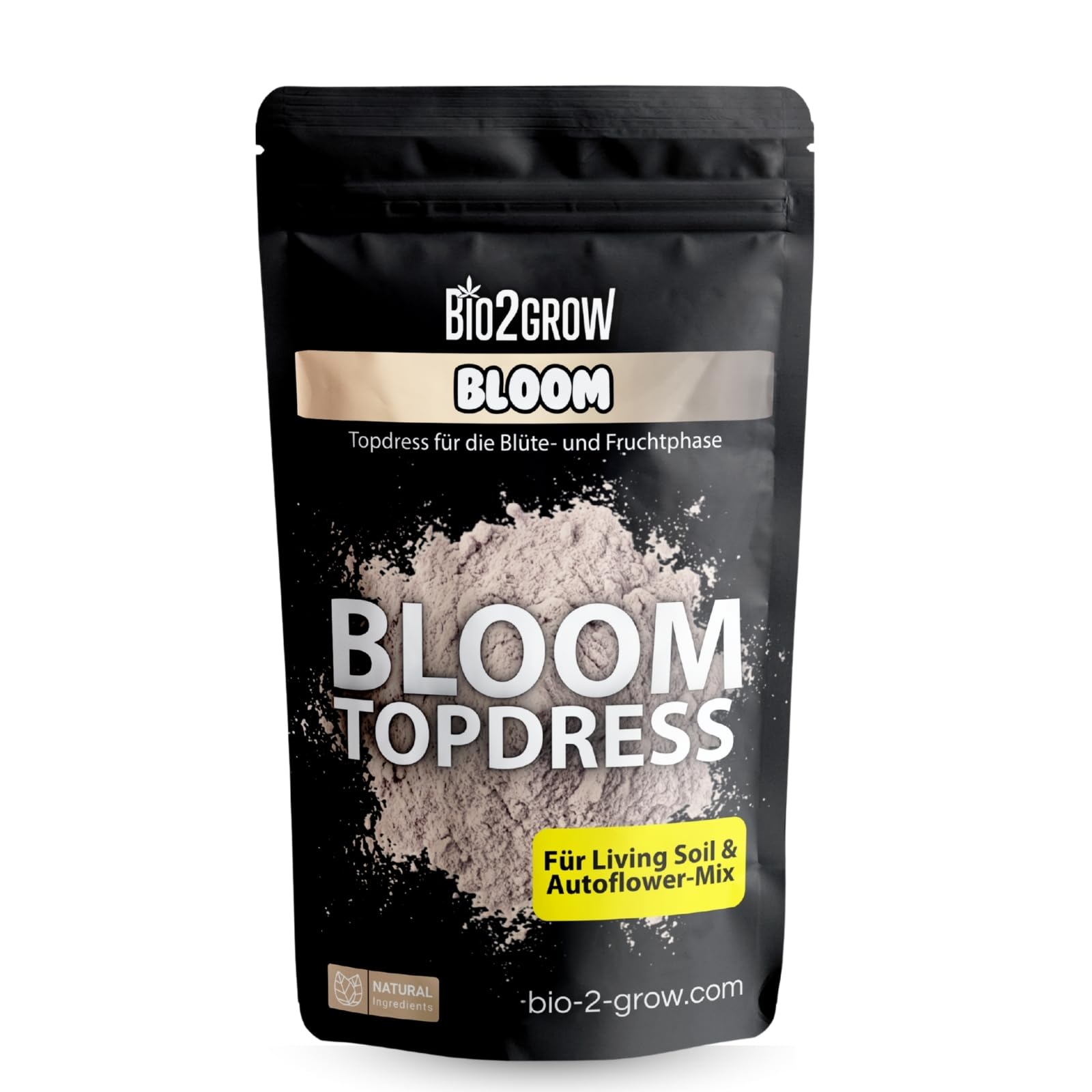 BLOOM Topdress 2750g - Organischer Blüten Dünger für Living Soil & Autoflower Erde mit Langzeitwirkung Einfach aufstreuen