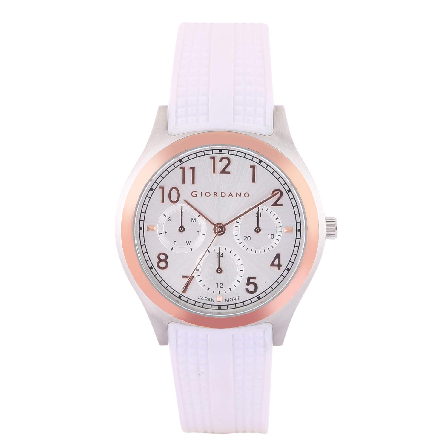 Giordano Multi Function Silver Dial Womens Watch (B07HH9VN9H) Amazon Price History, Amazon Price Tracker