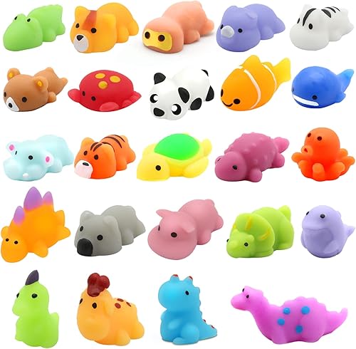 Miniatura 2 de Calendario de Adviento de Navidad 2025 para niños, 24 días de Mochi Squishy Surtido de juguetes de animales, calendario de cuenta regresiva, regalos