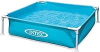 Vista 5 de Intex - Piscina infantil miniatura de vinilo duradero de 4 pies x 12 pulgadas, piscina sobre el suelo para niños y enseñanza para bebés de 3 años