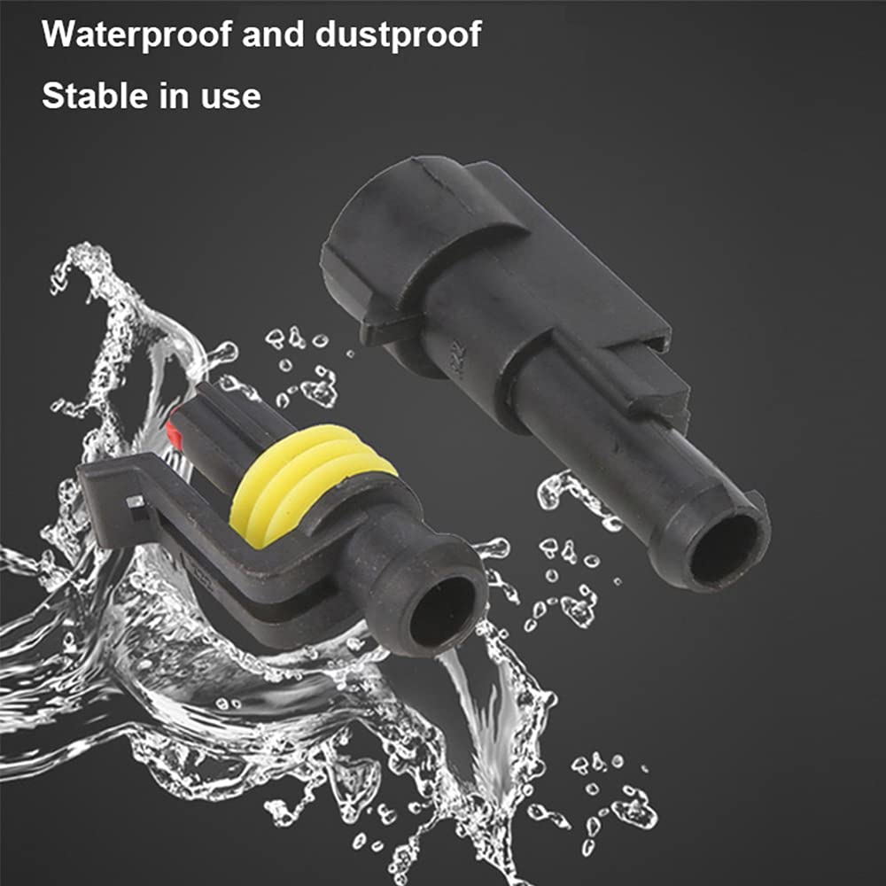 1 Set 1 2 3 4 5 6 Pin Way Car Universal Sealed Electrical Wire Connector Plug×30 - View #9