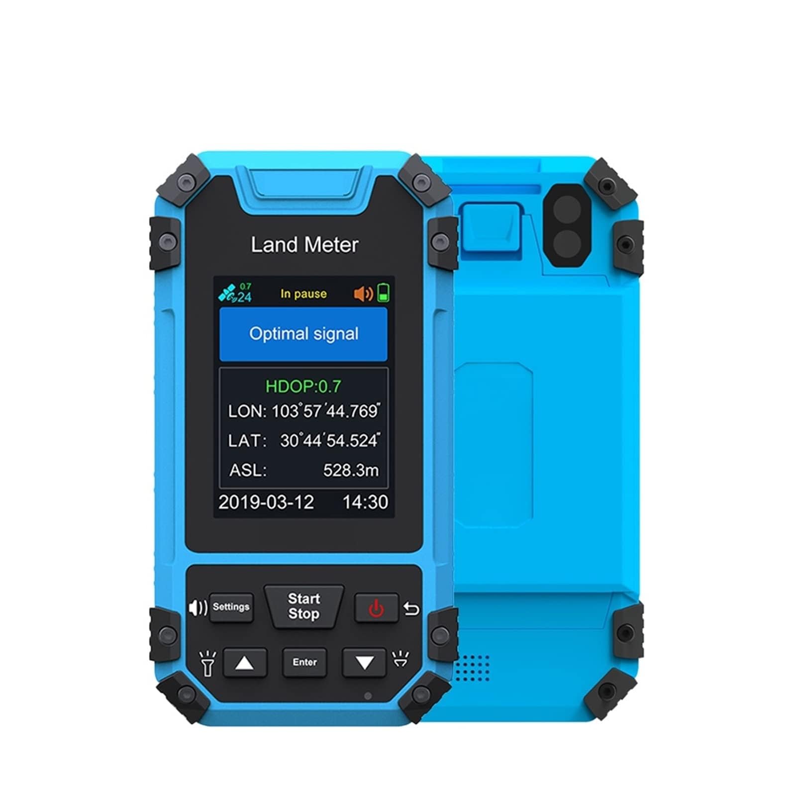 GPS Metr do pomiaru powierzchni ziemi, ręczny GPS do pomiaru powierzchni pól, ręczny sprzęt do inwentaryzacji GPS, profesjonalny odbiornik do pomiaru powierzchni ziemi