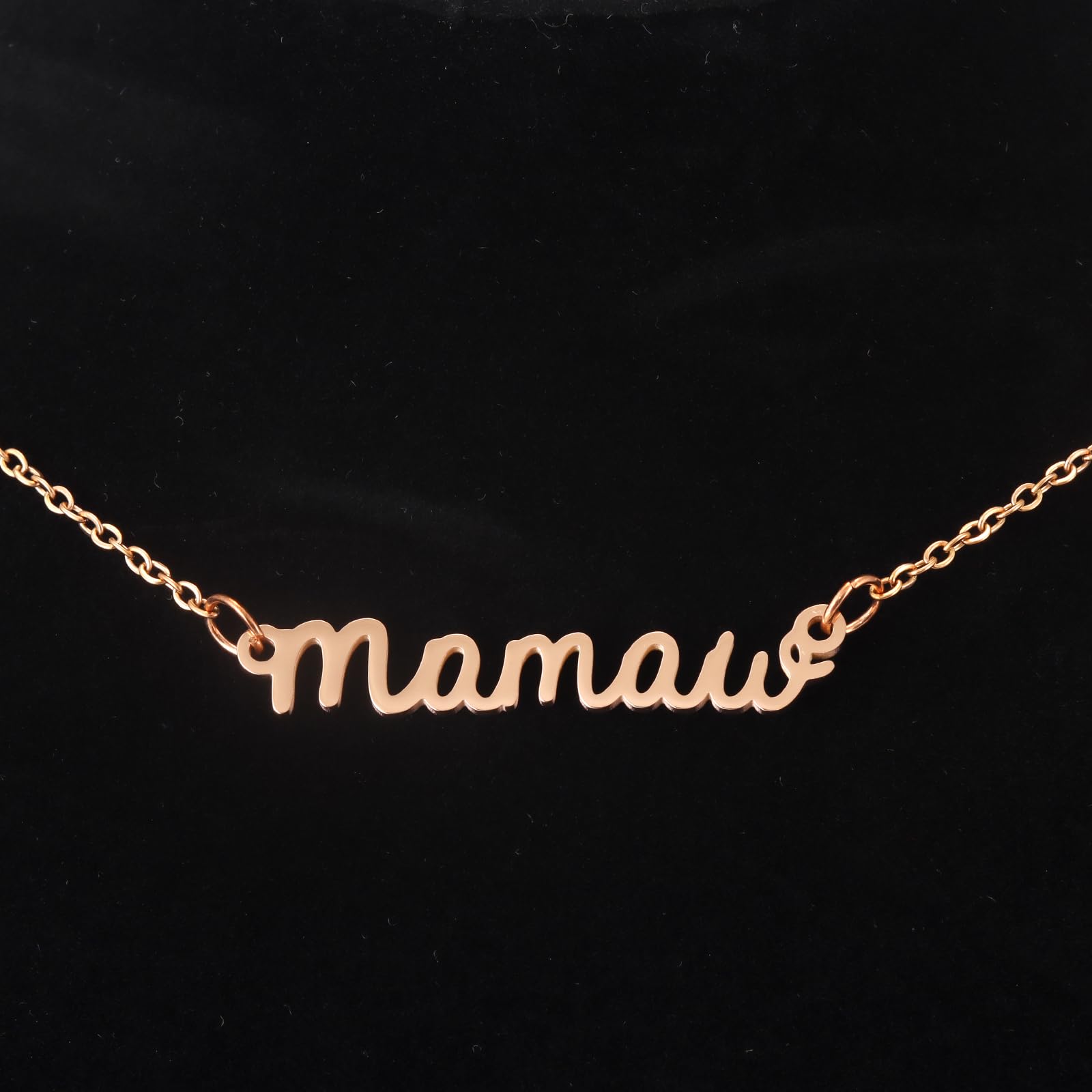 Mamaw Gifts Necklace from Grandkids for Birthday Women Best Mothers Day Jewelry Mamaw Necklace