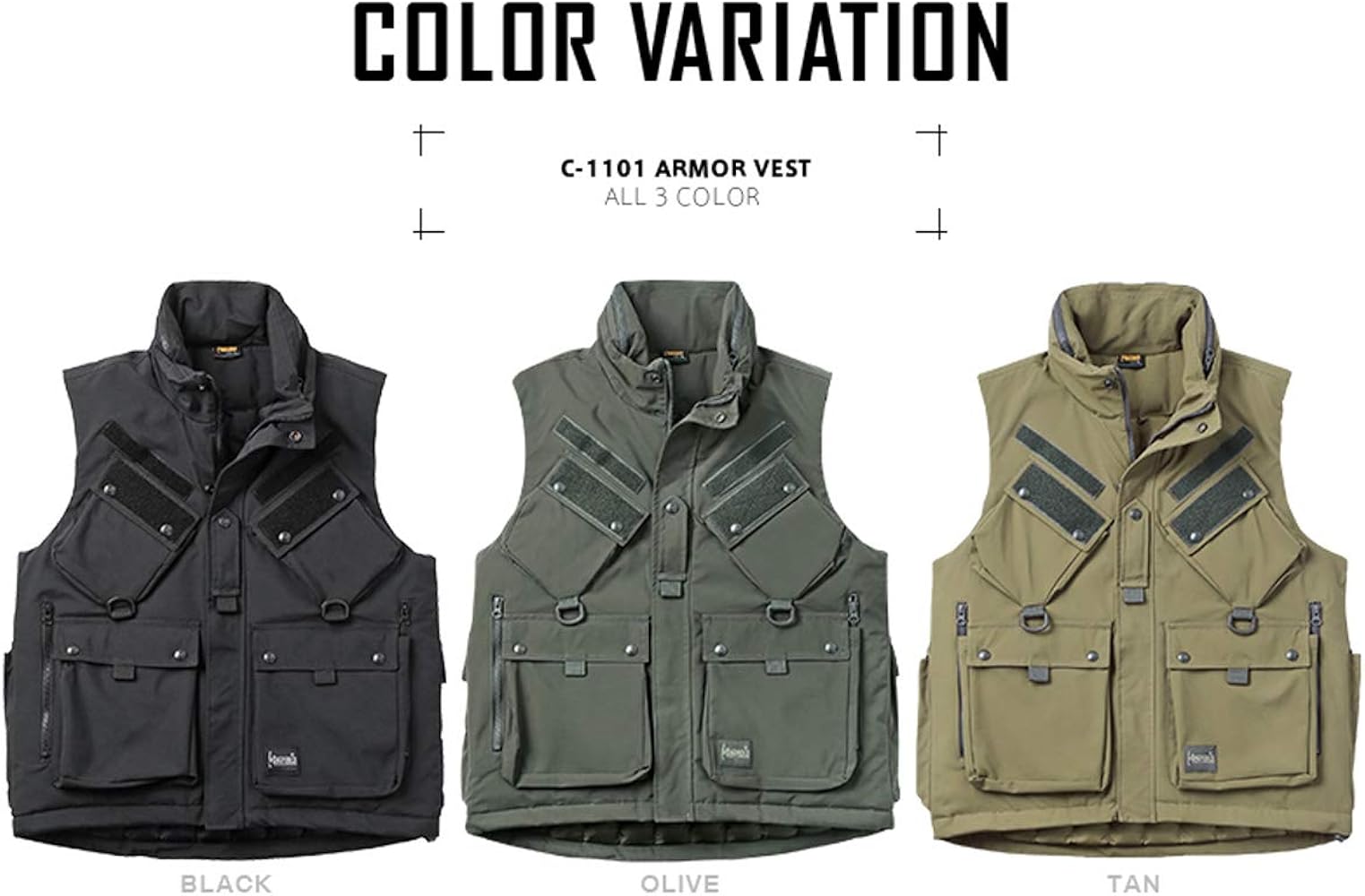 Amazon | [マグフォース] C-1101 ARMOR VEST アーマー ベスト(XL TAN