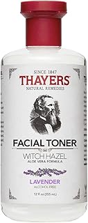 THAYERS Alcohol-Free, Hydrating Lavender Witch Hazel Facial Toner with Aloe Vera Formula, Vegan, Dermatologist Tested and Recommended, 12 Oz