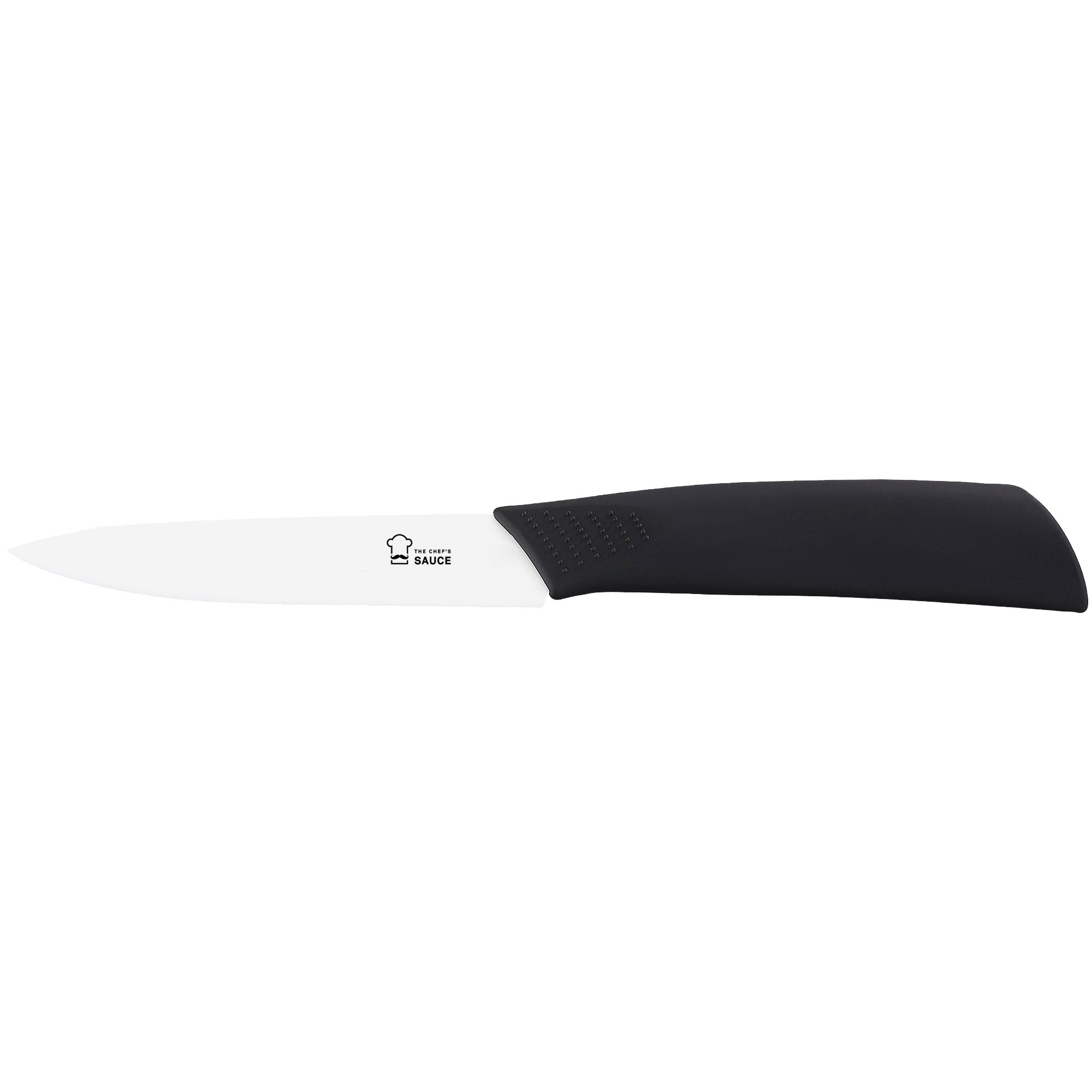 Chef Sauce Cera-Bio Utility Knife, Stainless Steel, Black, 12 x 30 x 30 cm
