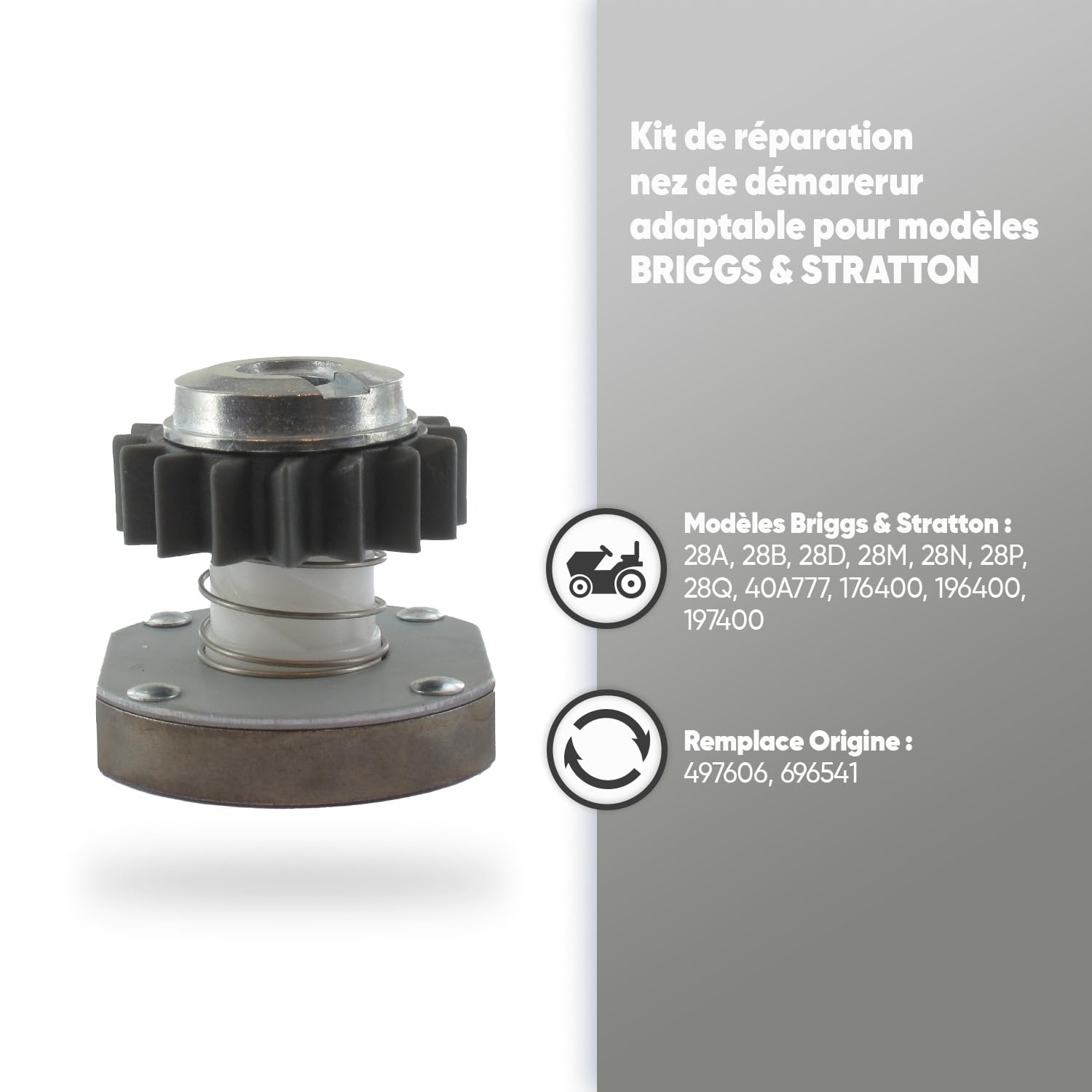 Greenstar 6324 Puleggia Di Rinvio & Launcher Per Kit Manutenzione Briggs E Stratton - Foto 6