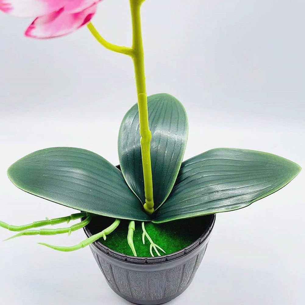 Orquídea artificial Phalaenopsis impresa en 3D para decoración de jardín nórdico