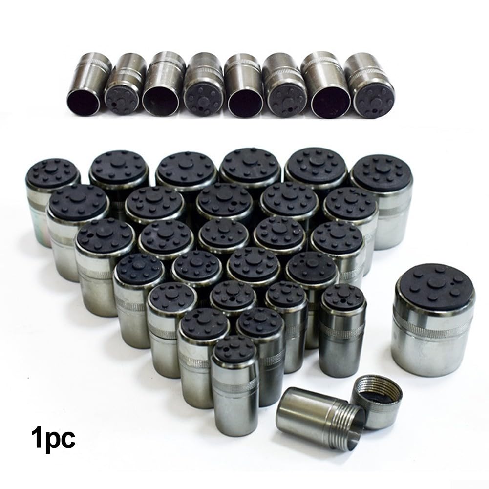 Tapa de aleación de aluminio, 1530 5 mm, imprescindible para el mantenimiento de equipos de pesca (19 mm)