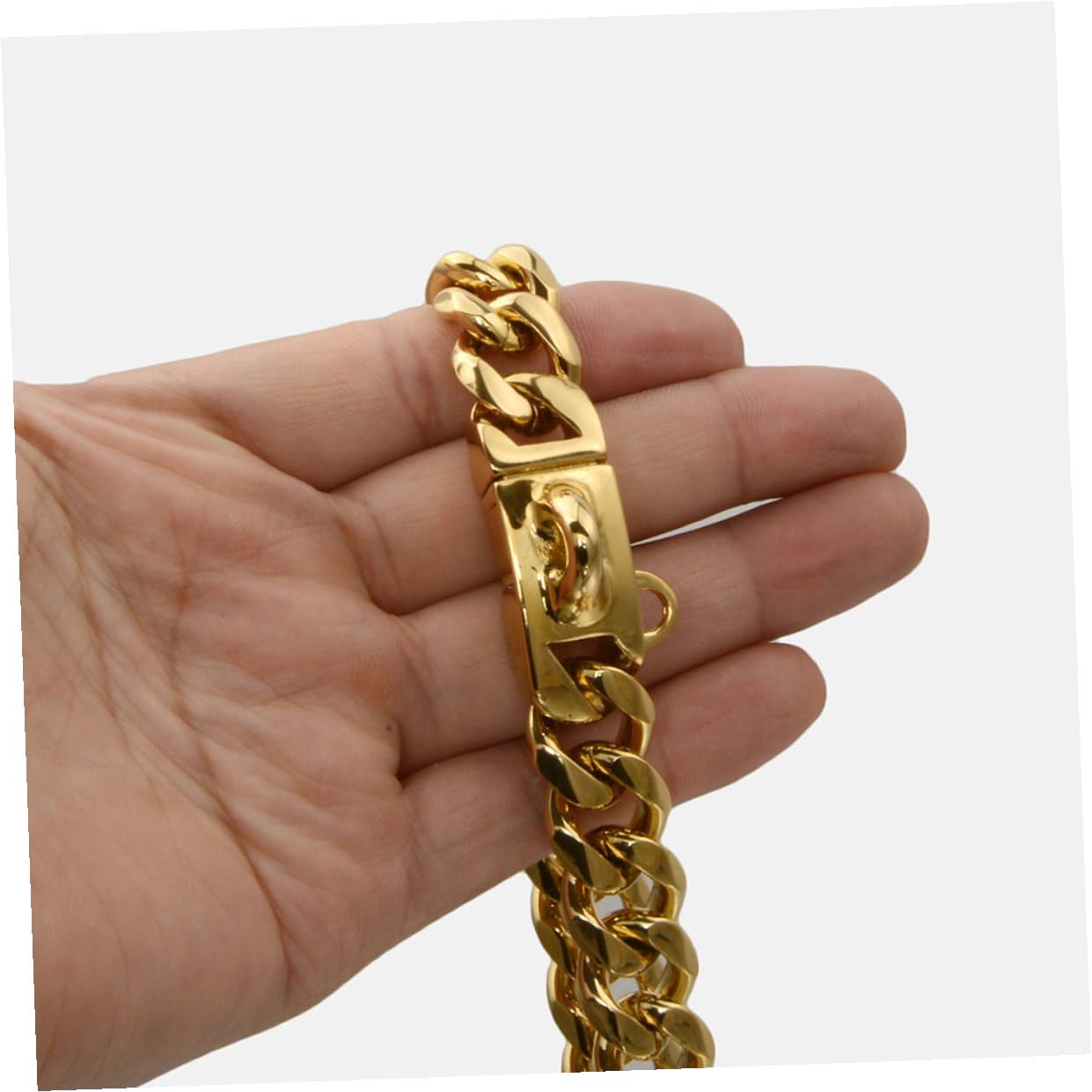 SUPVOX Collare per Cani Resistente all Usura in Acciaio Inossidabile Design Elegante per Cuccioli Adatto Piccoli Animali Domestici come Gatti e Cani Accessorio per Foto e Occasioni Specia
