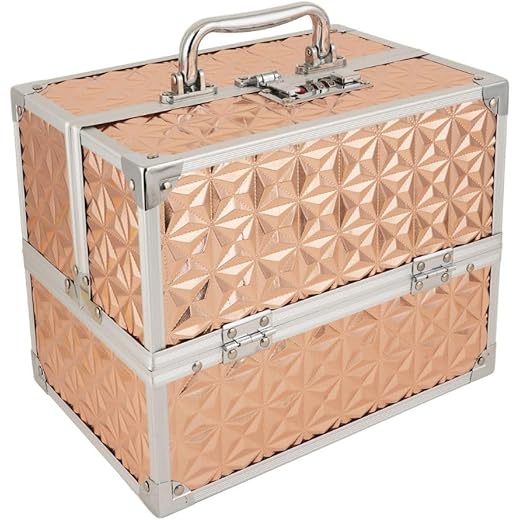 BUNCHBERRY Makeup Organizer Box - Rose Gold