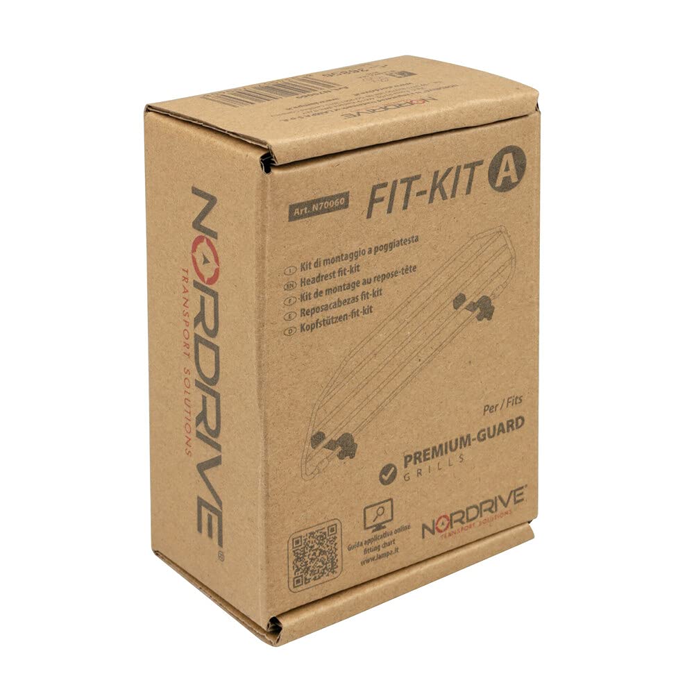 NORDRIVE N70060 Fit-Kit A, Kit di Montaggio a poggiatesta