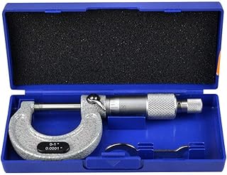 0-1' SNK Style Outside Micrometer Solid Metal Frame 0.0001' Graduation Ratchet Stop