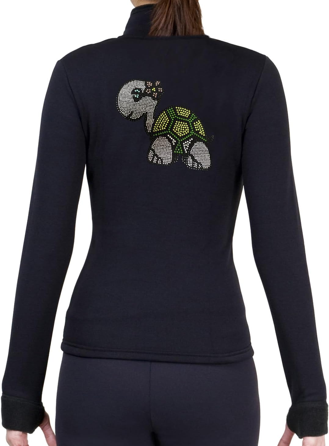 Figure Skating Polartec Polar Fleece Jacket with Rhinestones JR53 - Child Sizes