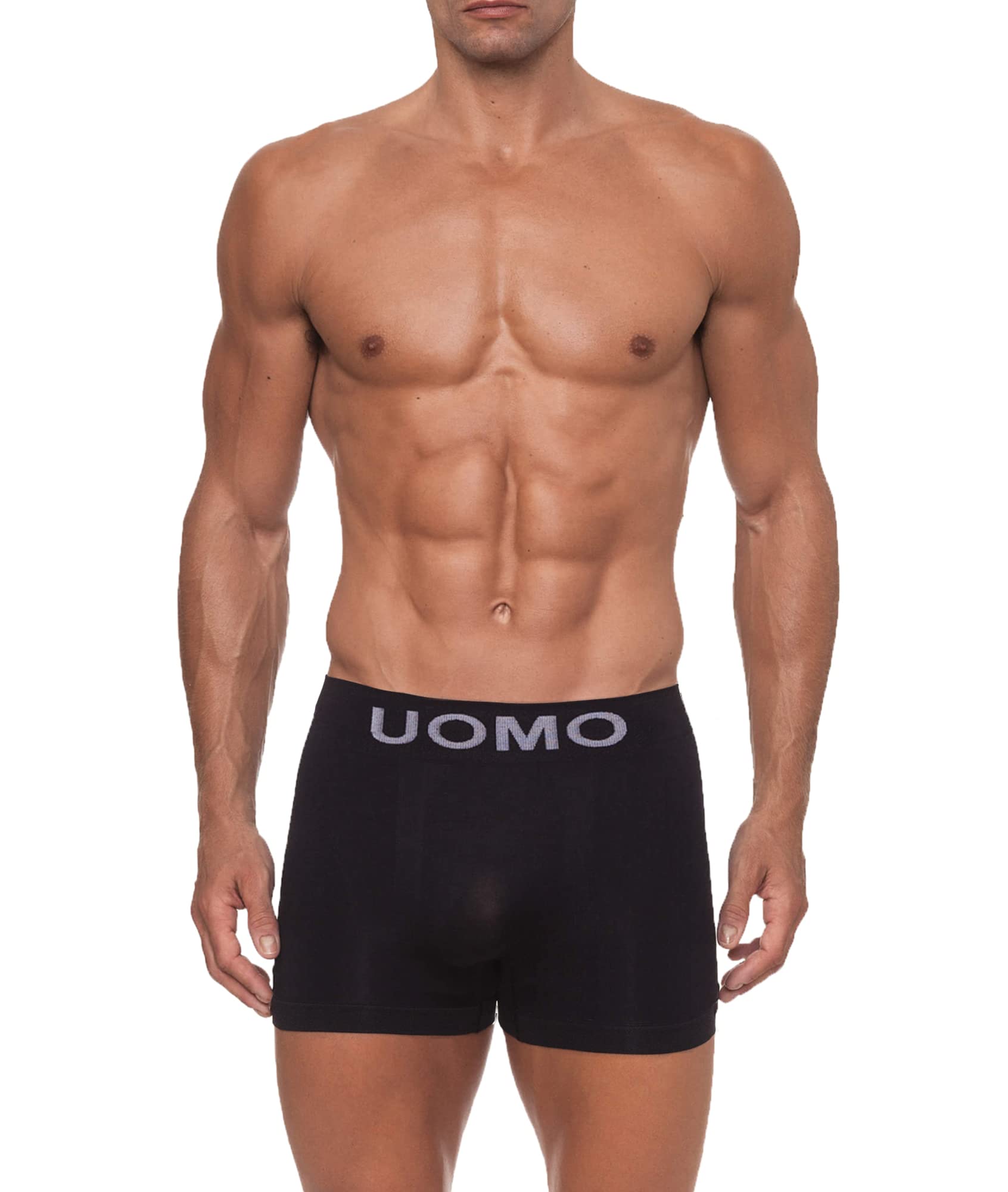 Channo Boxer da Uomo in Nylon Senza Cuciture, Morbidi, Elastici e Comodi - Collezione Uomo