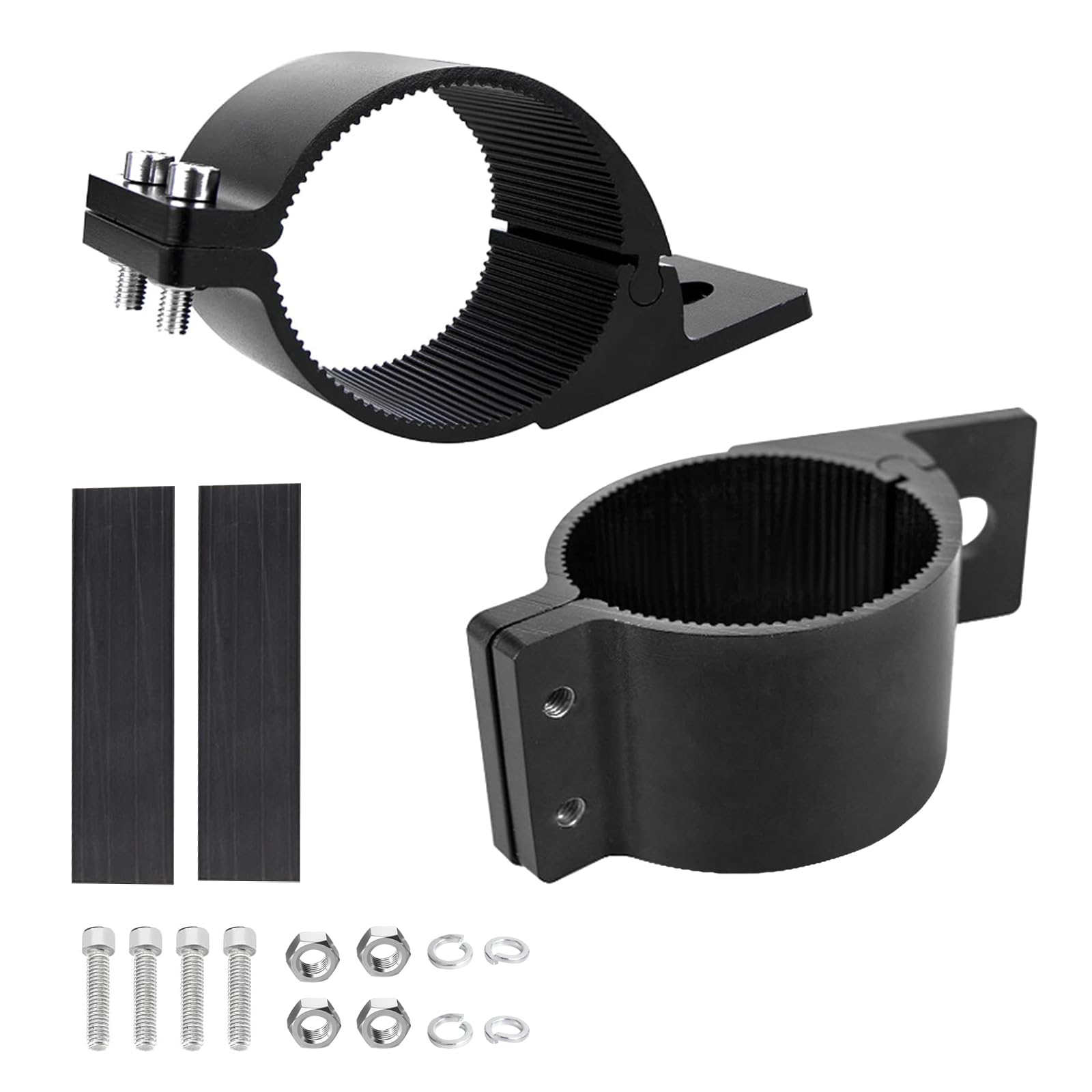 Chelhead Work Light Bracket, Pipe Clamp, Headlight Bracket Clamp Bracket Light Bar Mount Bracket 3 Inch Universal Clamp Bracket Pipe Clamp Hook