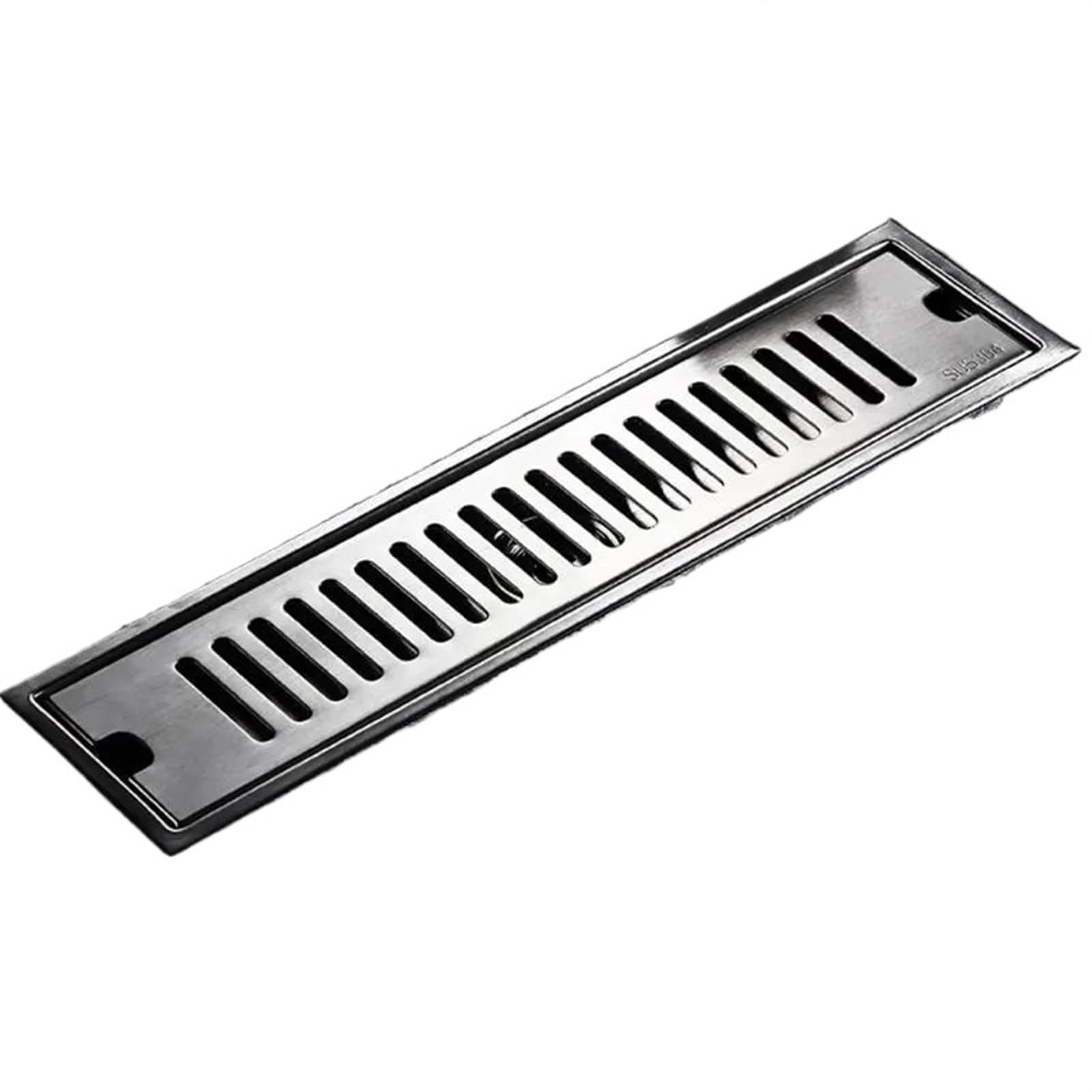Drain de sol en acier inoxydable long couvercle 40 cm pour système de douche et salle de bains