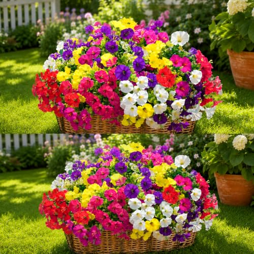 12 Bundles Artificial Morning Glory Flowers for Outdoors Decoration（Mix6） - image 2