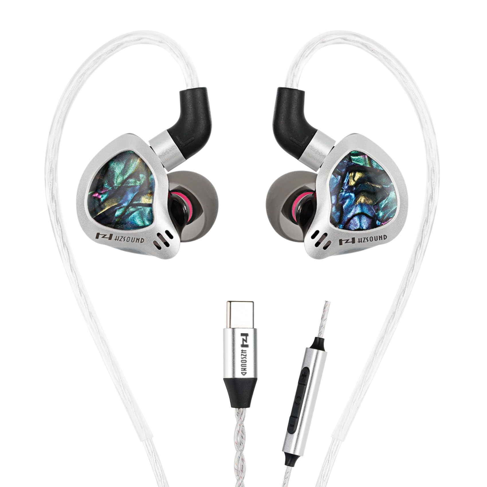 Amazon.co.jp: 【Yinyoo HZSOUND Ginkgo 銀杏 】GINKGO 1DD+1PZT