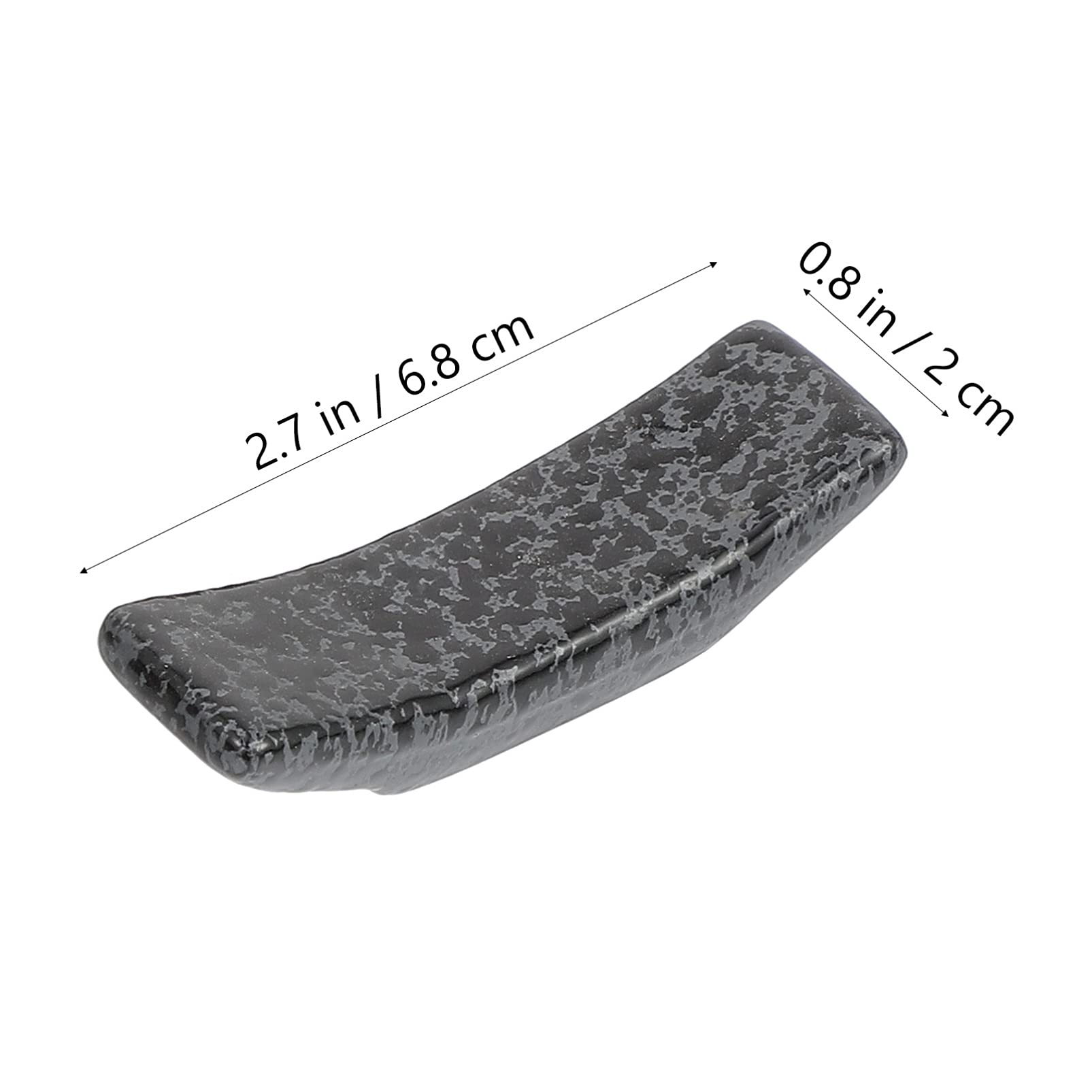 Support de baguettes, support de 15 pièces, support d'oreiller, supports de fourchettes, porcelaine, céramique, style de cuisine, restaurant, vaisselle, cuillère, calligraphie, support pour la maison