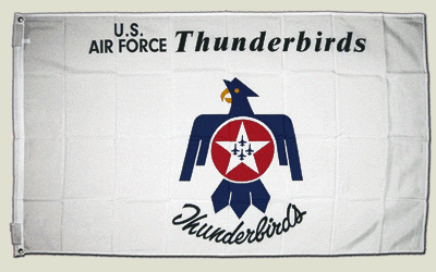 Flagge USA Thunderbirds US Air Force - 90 x 150 cm