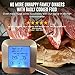 Instant Read Digital Meat Thermometer - The Clever Life Company - 3 Stainless Steel Temperature Probes for Cooking Food in Oven, BBQ, Smoker and Grilling Red or White Meat, Turkey, Even Candy, Silver