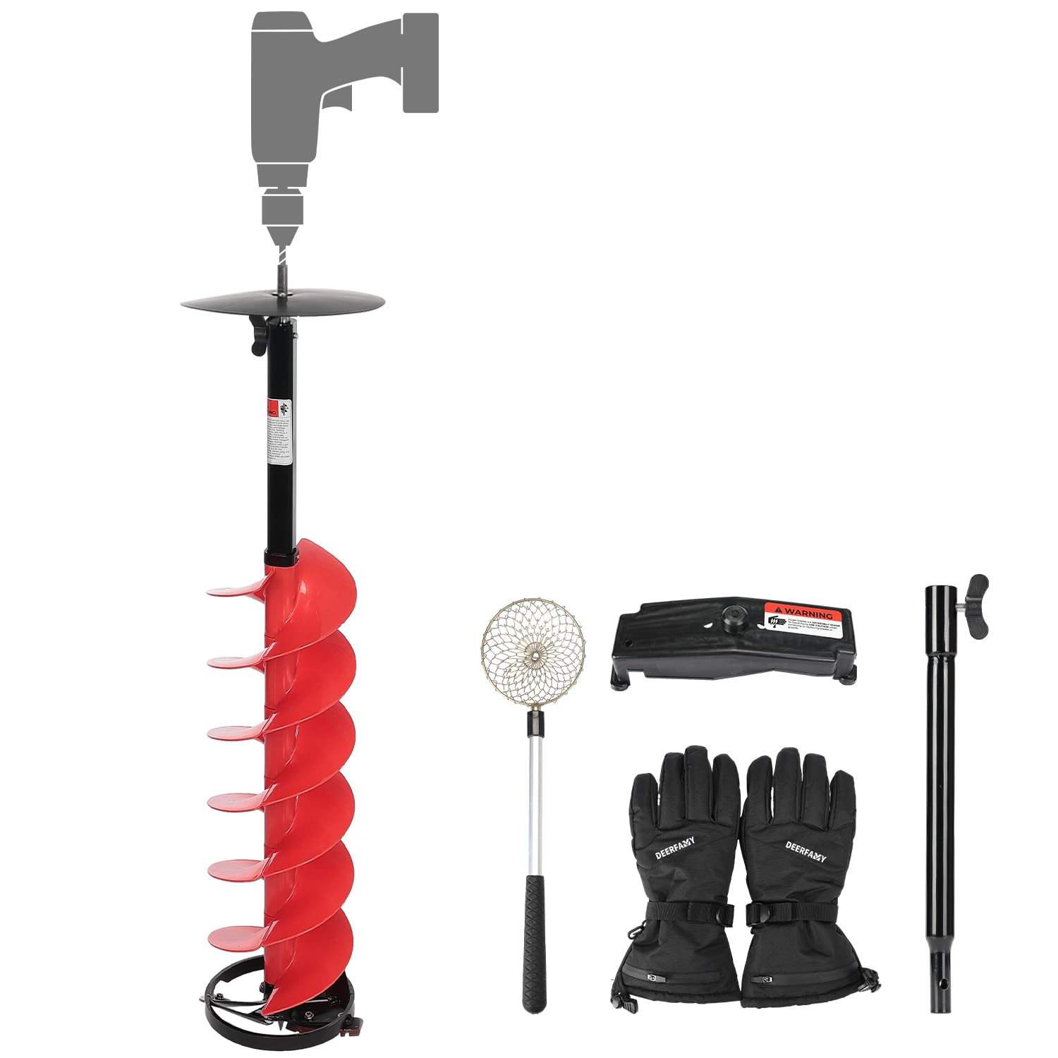 Ice Fishing Auger Ice Augers Inches Diameter Nylon Ice Auger