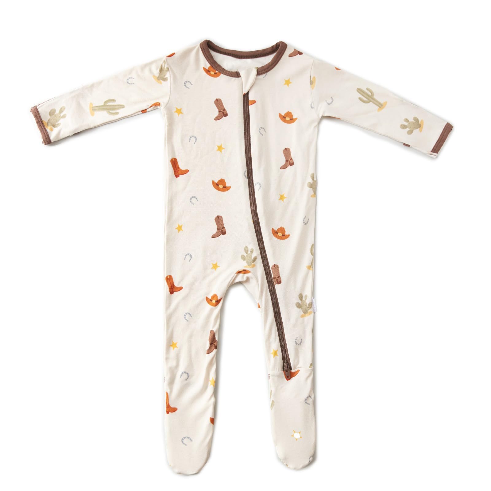 Bamboo Little Soft Baby Clothes Footie Pajamas