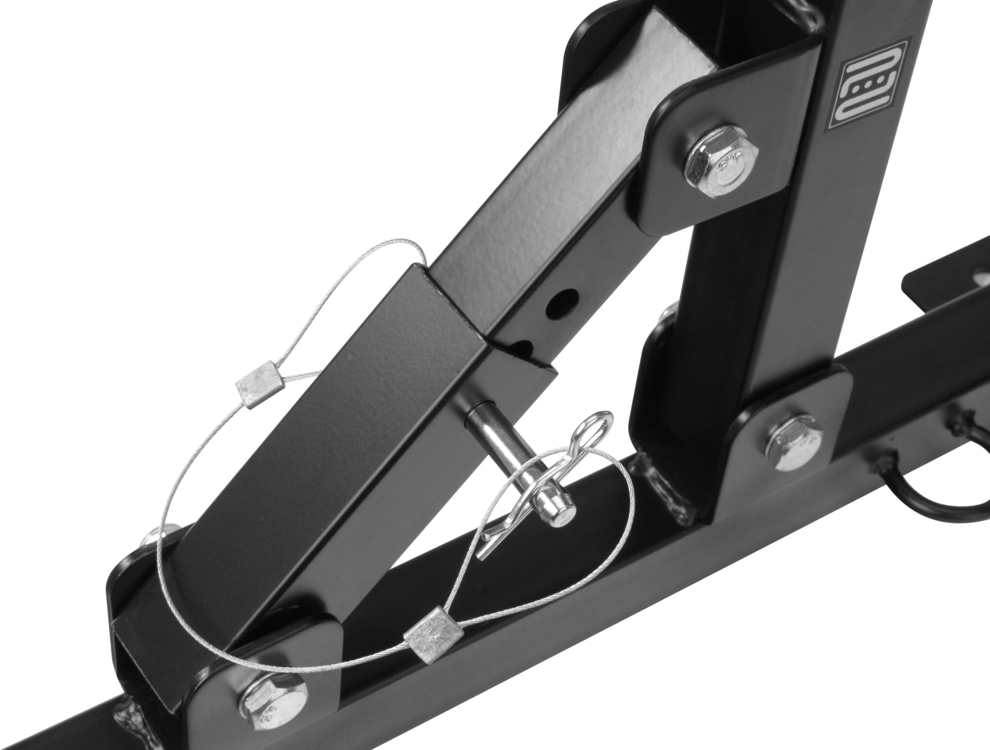 Pronomic Coppia di Supporti da Parete WSM-1 per Casse Acustiche, Peso: 2 | Supporto da parete in acciaio per casse, Portata massima 40 kg, Distanza dalla parete da 25 cm a 35 cm, Altezza totale: 49 cm