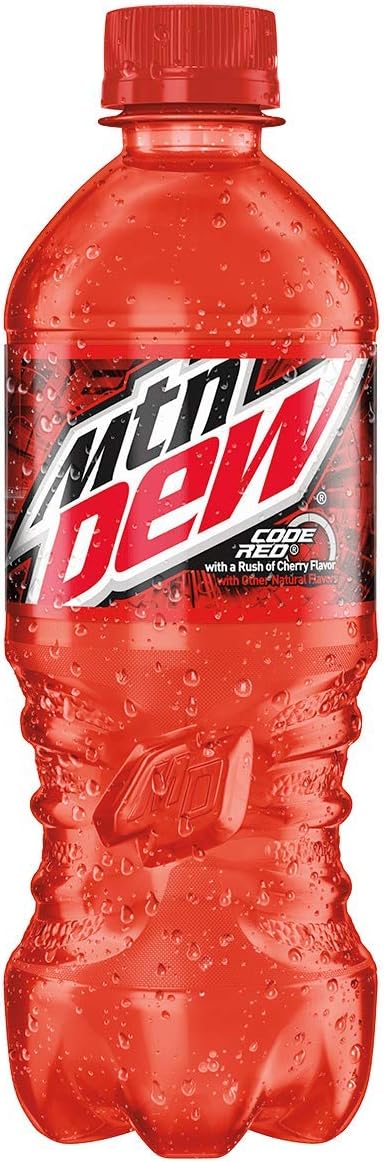 Mtn Dew 20 Ounce Bottles (Code Red)