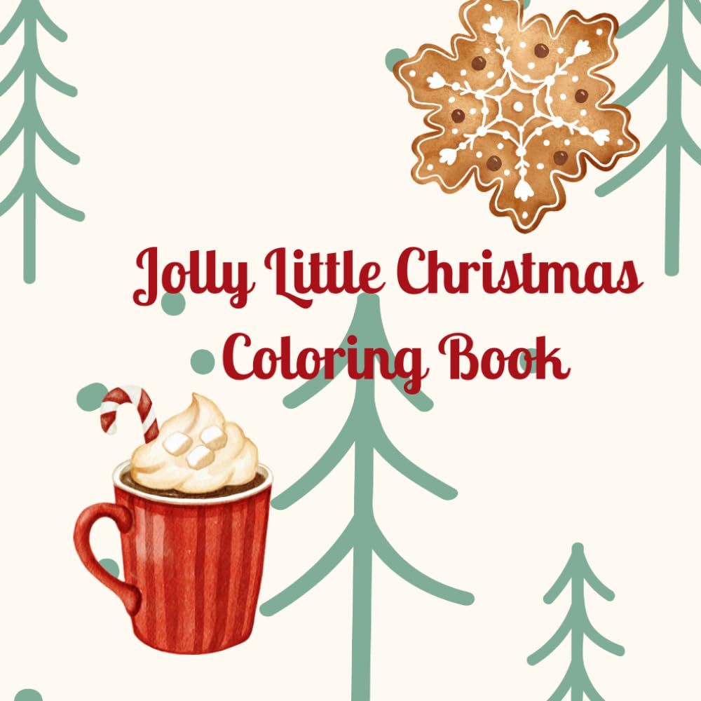 Jolly Little Christmas Coloring Book