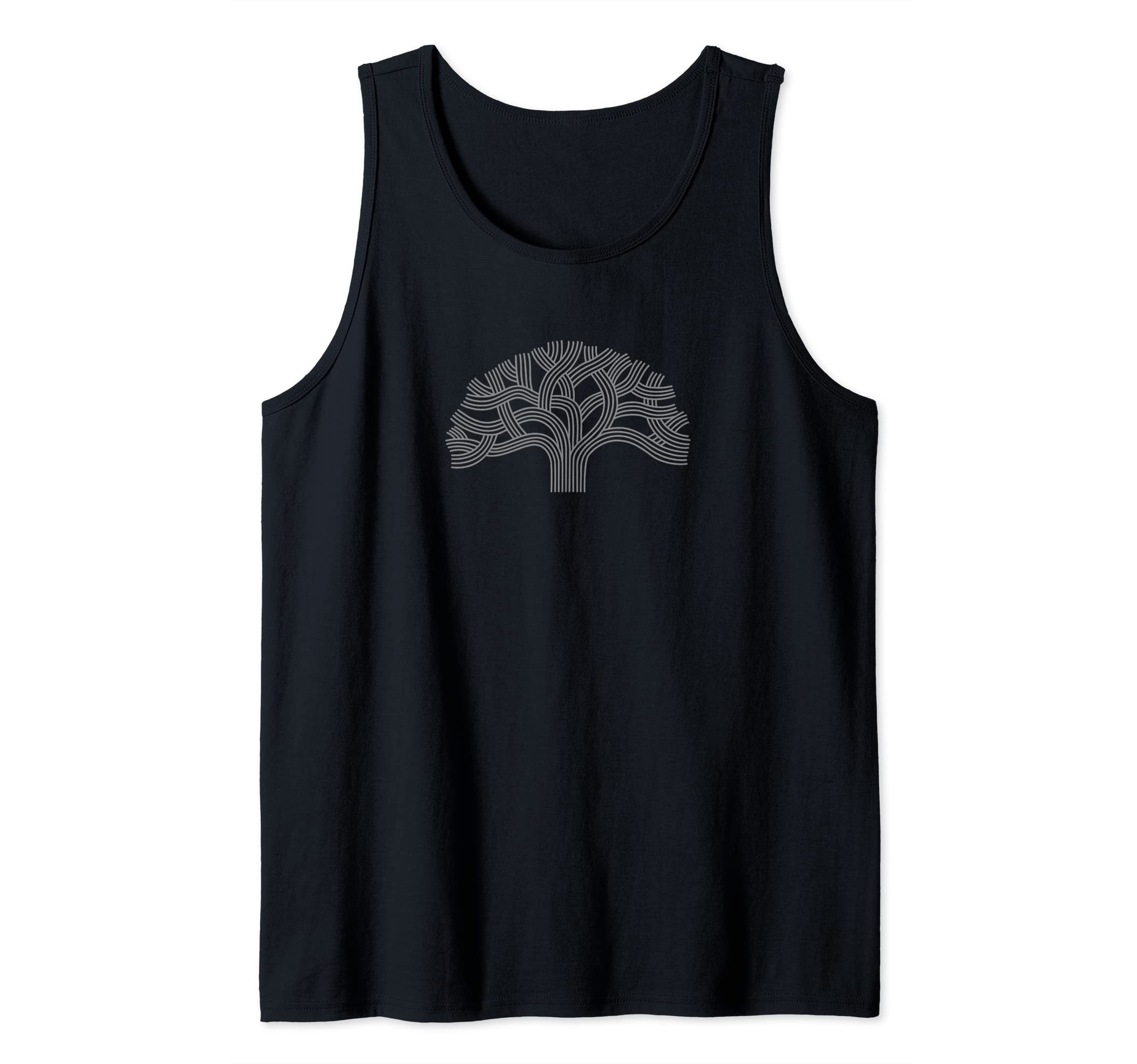The Town Classic Oak Tree (grey) - Oakland California Tank Top