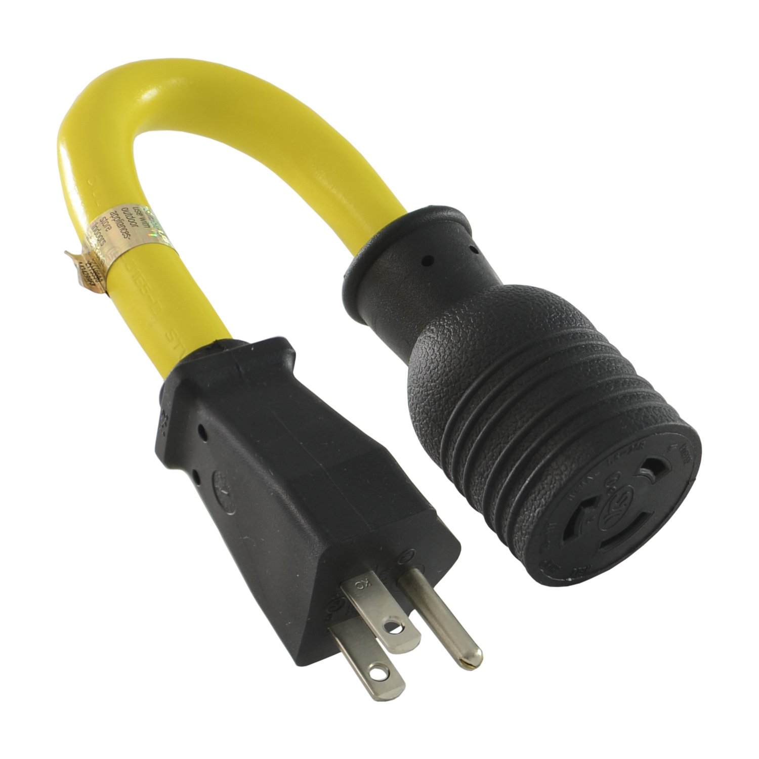 Conntek P515L520: 15 Amp 5-15P na L5-20R adapter warkocza